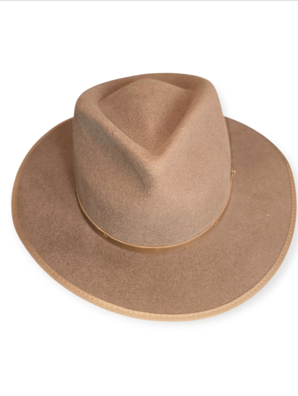 NWOT Calloway Tan | Brown Widebrim Fedora Unisex